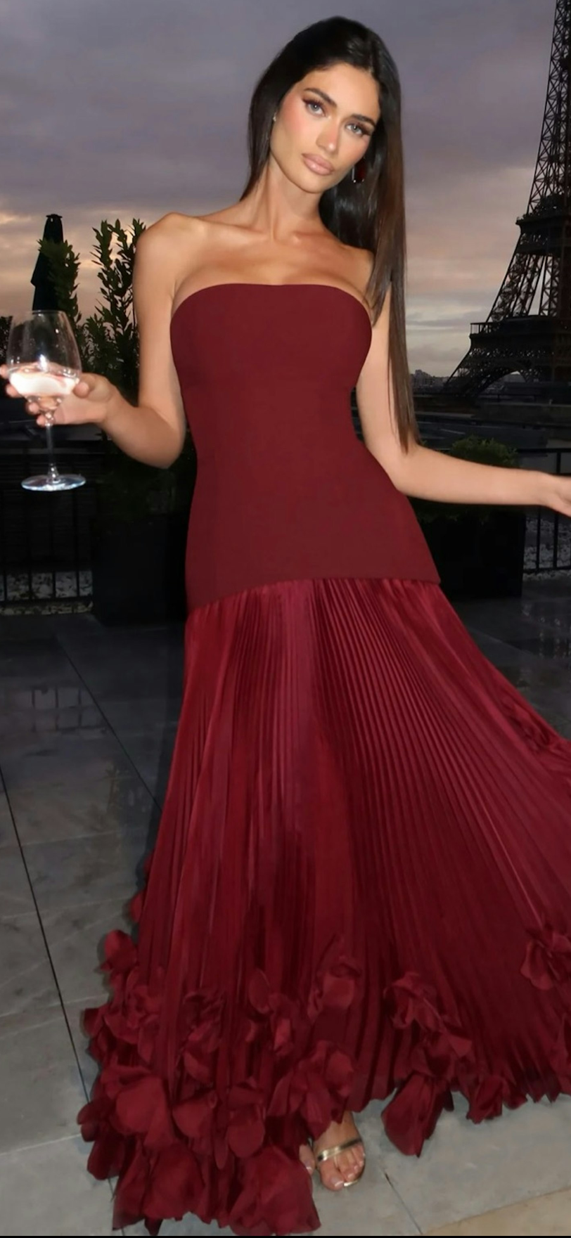 Seraphina in Burgundy