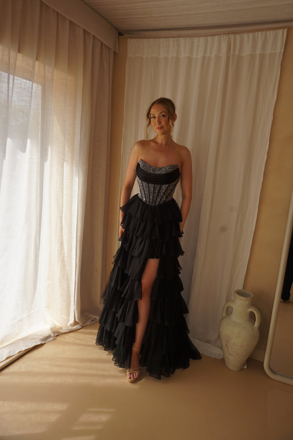 Sherri Hill Black US0/UK4