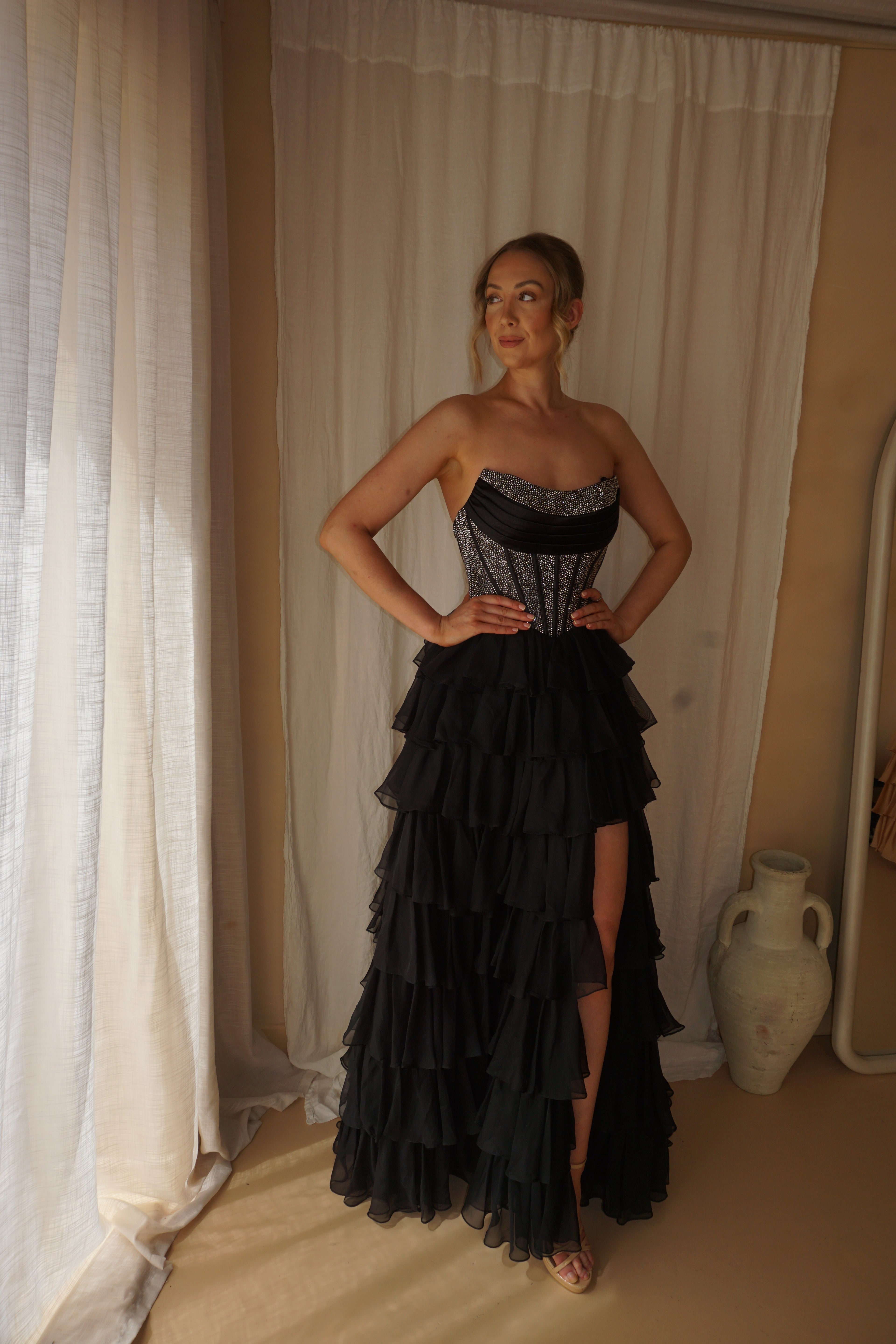 Sherri Hill Black US0/UK4