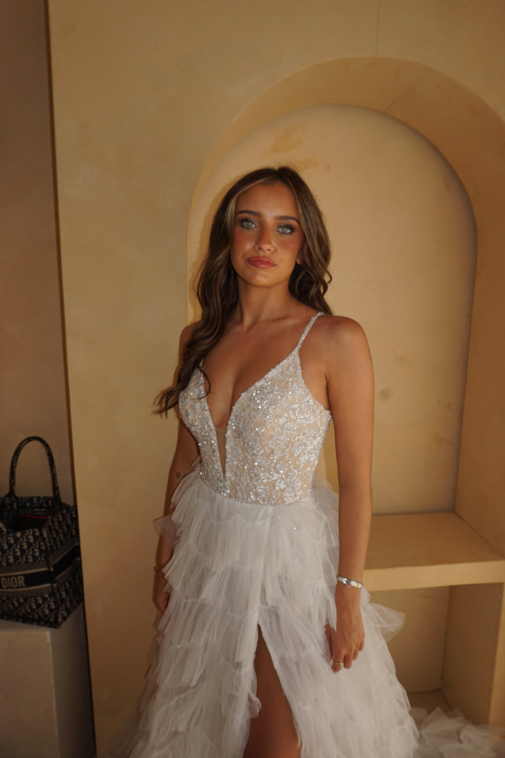 Sherri Hill Ivory US0/UK4