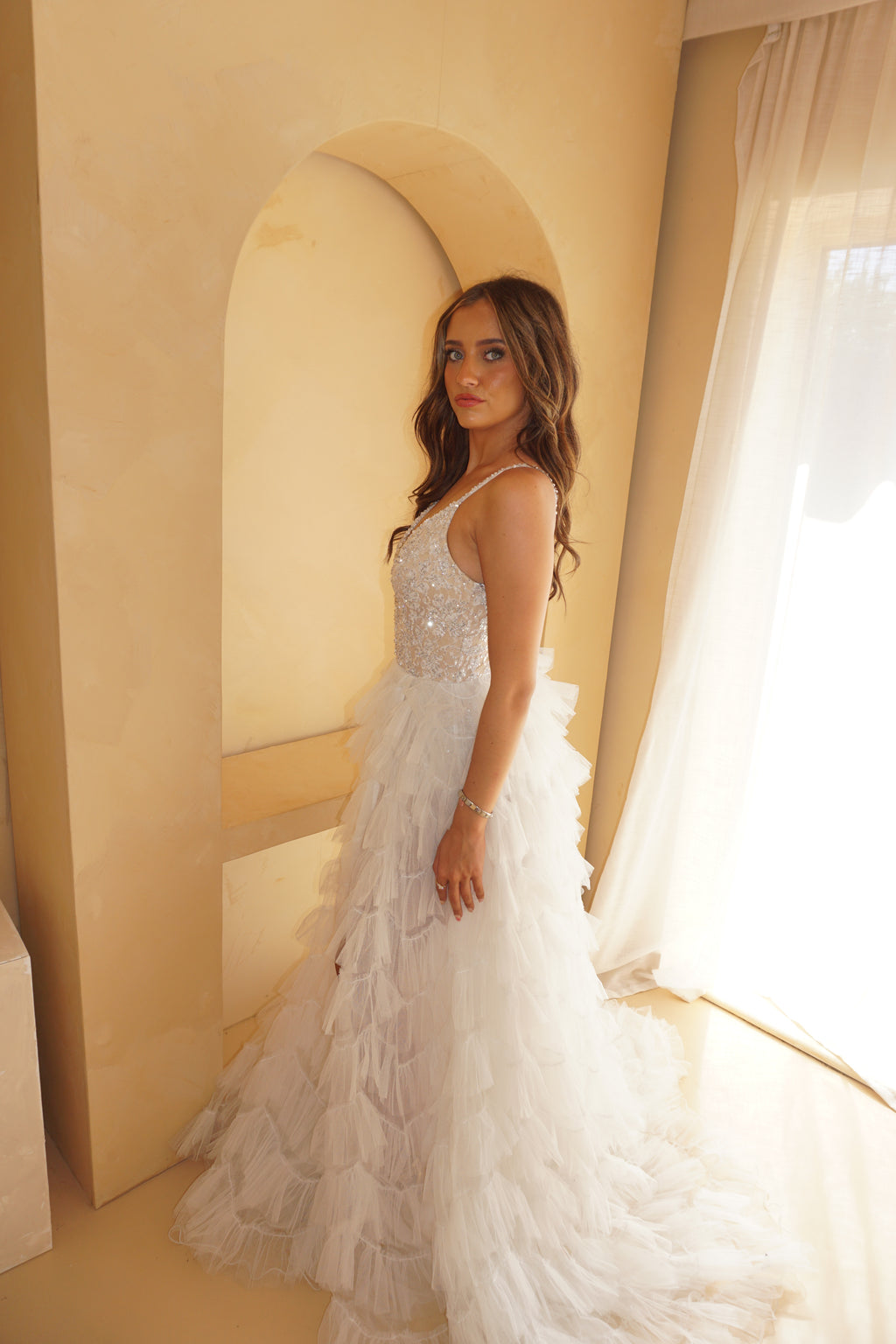 Sherri Hill Ivory US0/UK4
