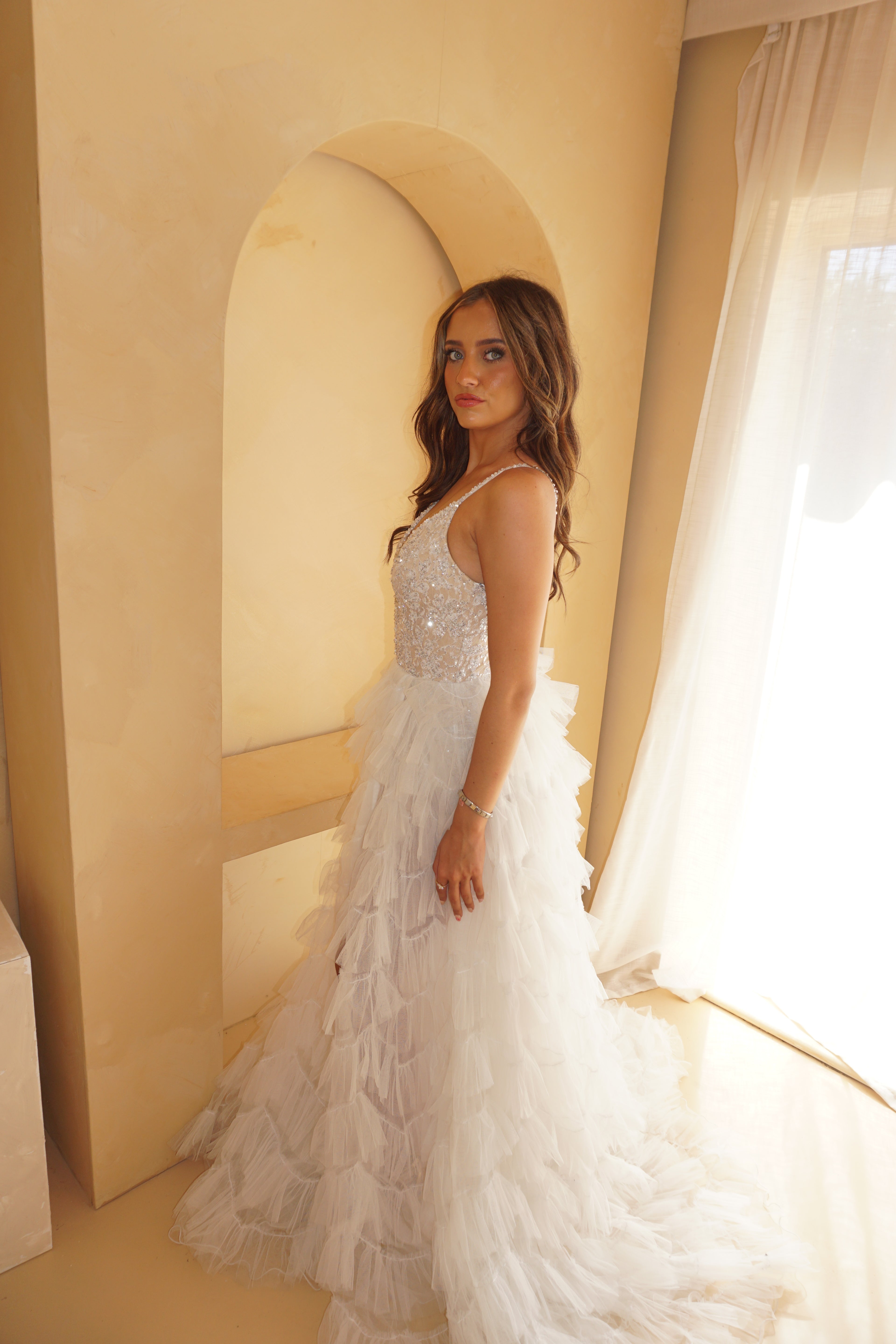 Sherri Hill Ivory US0/UK4