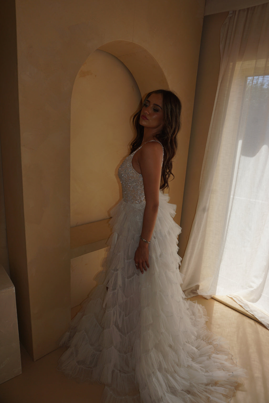 Sherri Hill Ivory US0/UK4