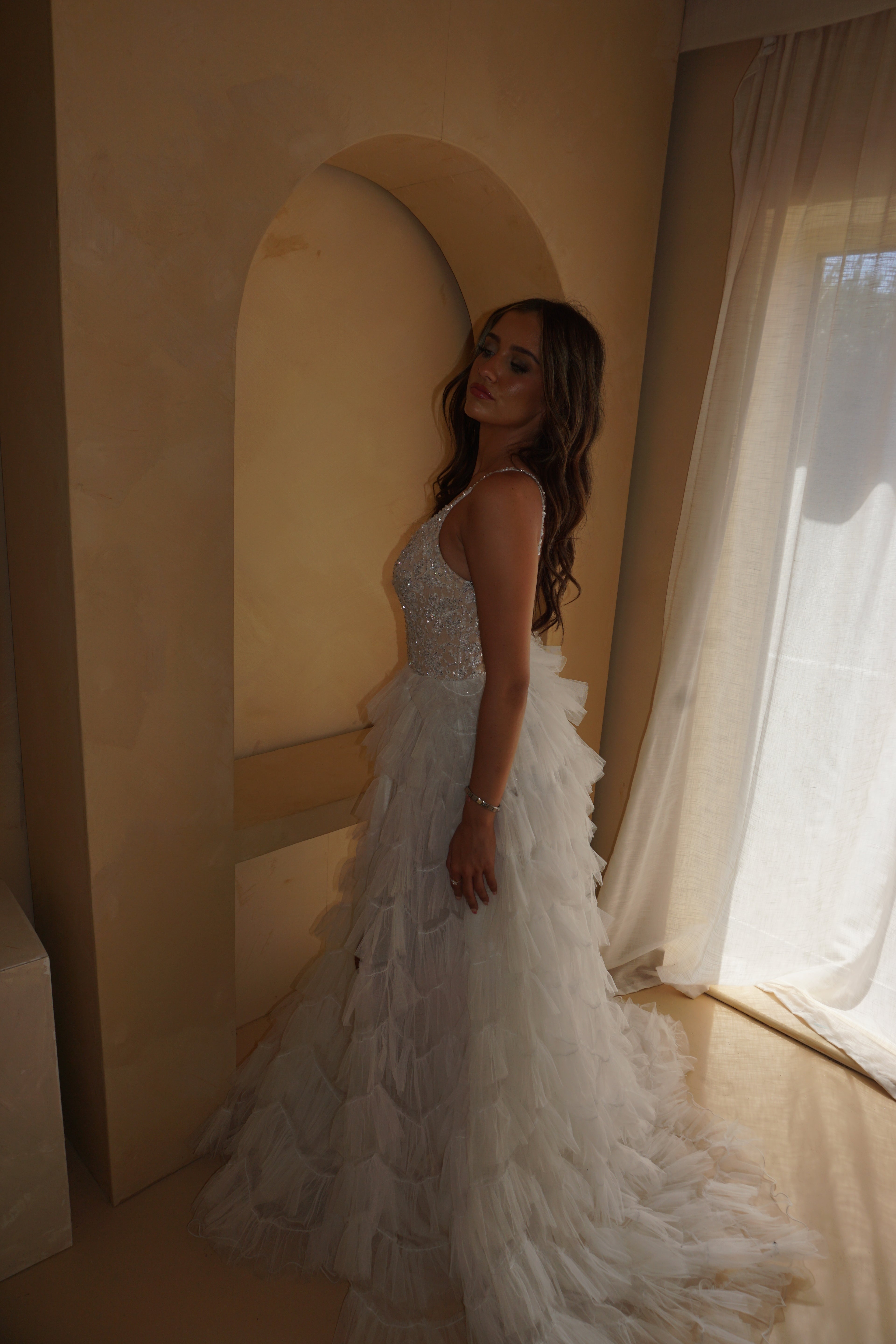 Sherri Hill Ivory US0/UK4