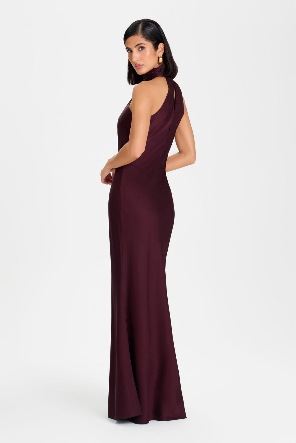 Nadine Merabi Sophia Brown Dress