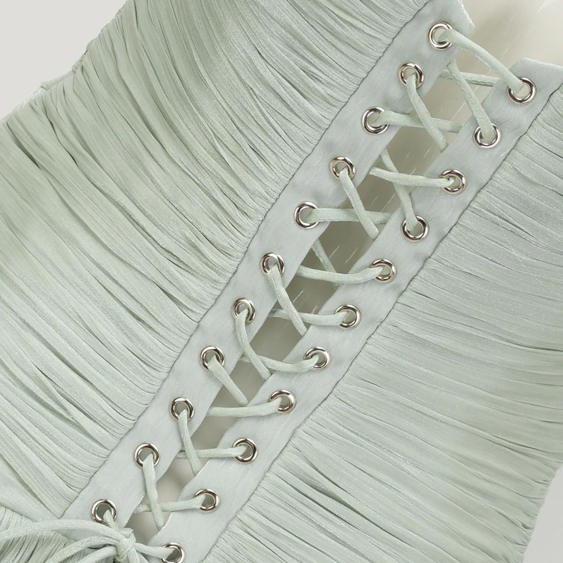 Uranie Mint Green Maxi Dress