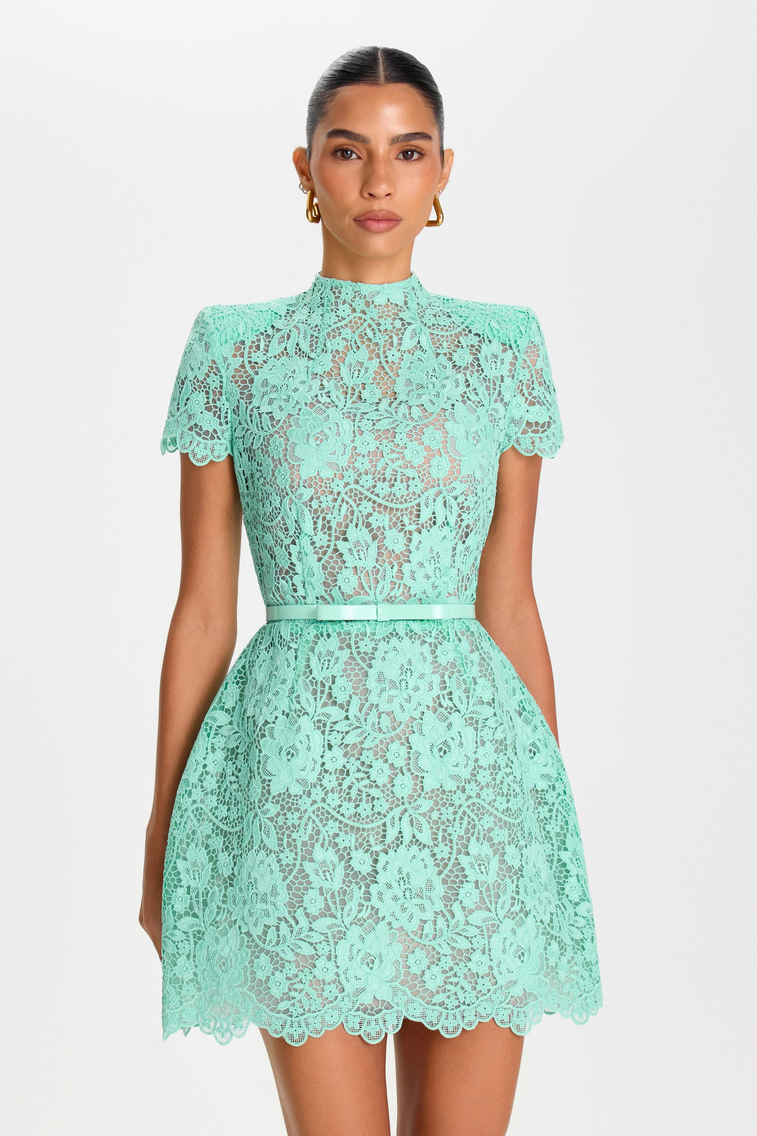 Nadine Merabi Milly Mint Dress
