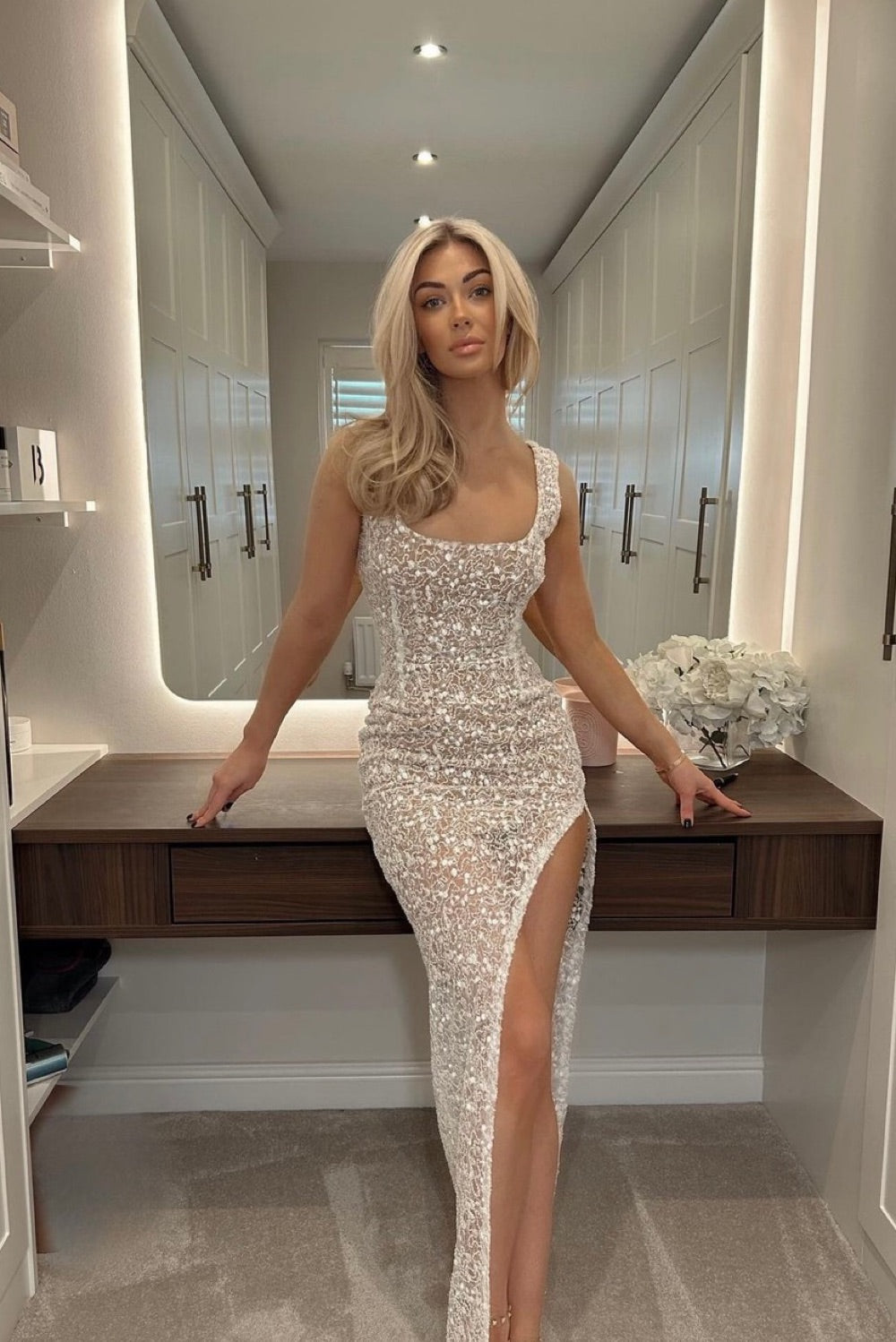 Nadine Merabi White Louisa