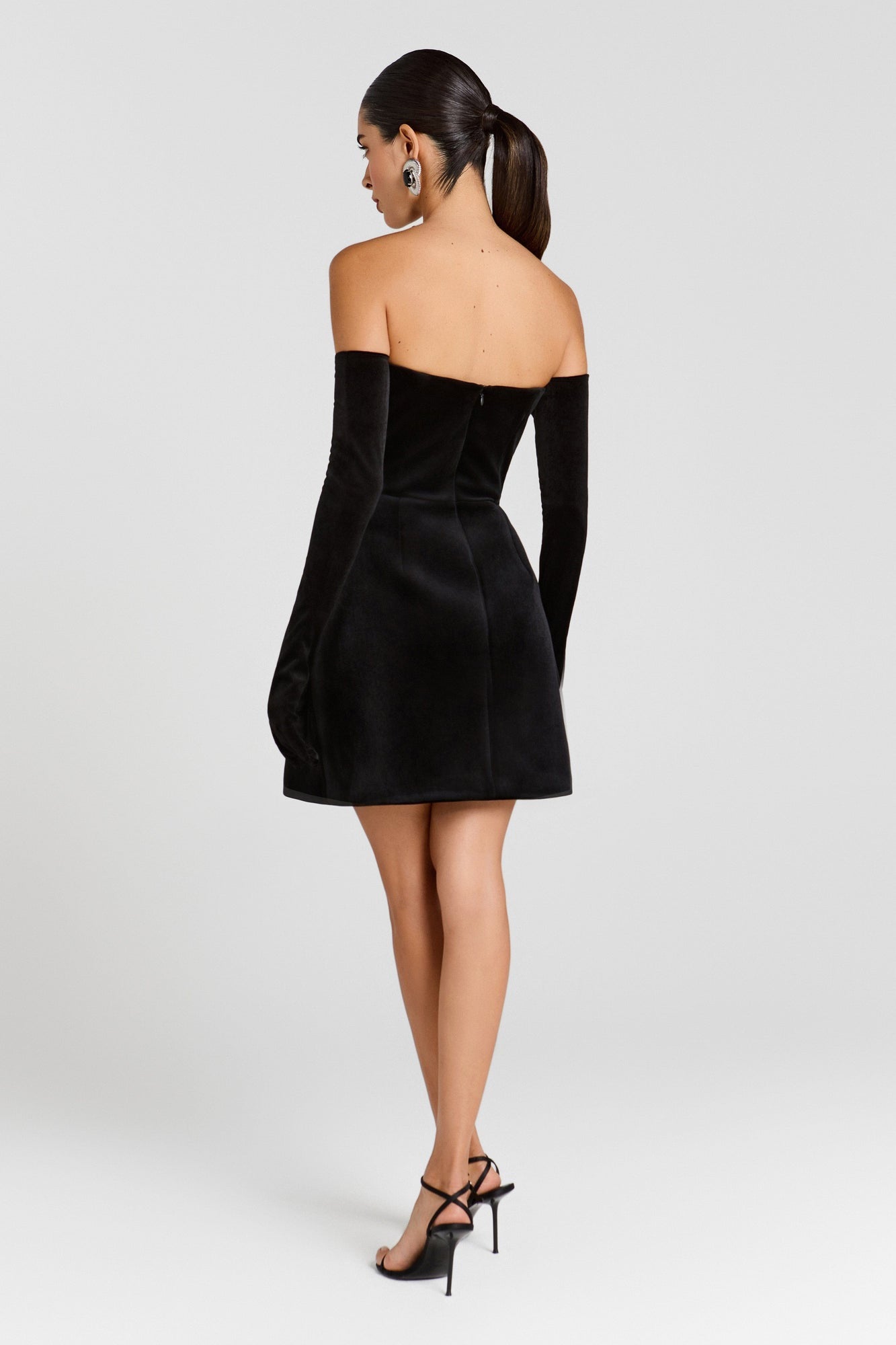 Nadine Merabi Ines Black Dress