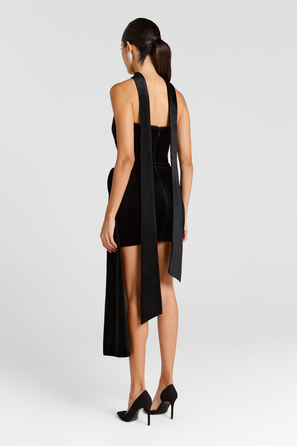 Nadine Merabi Talia Black Dress