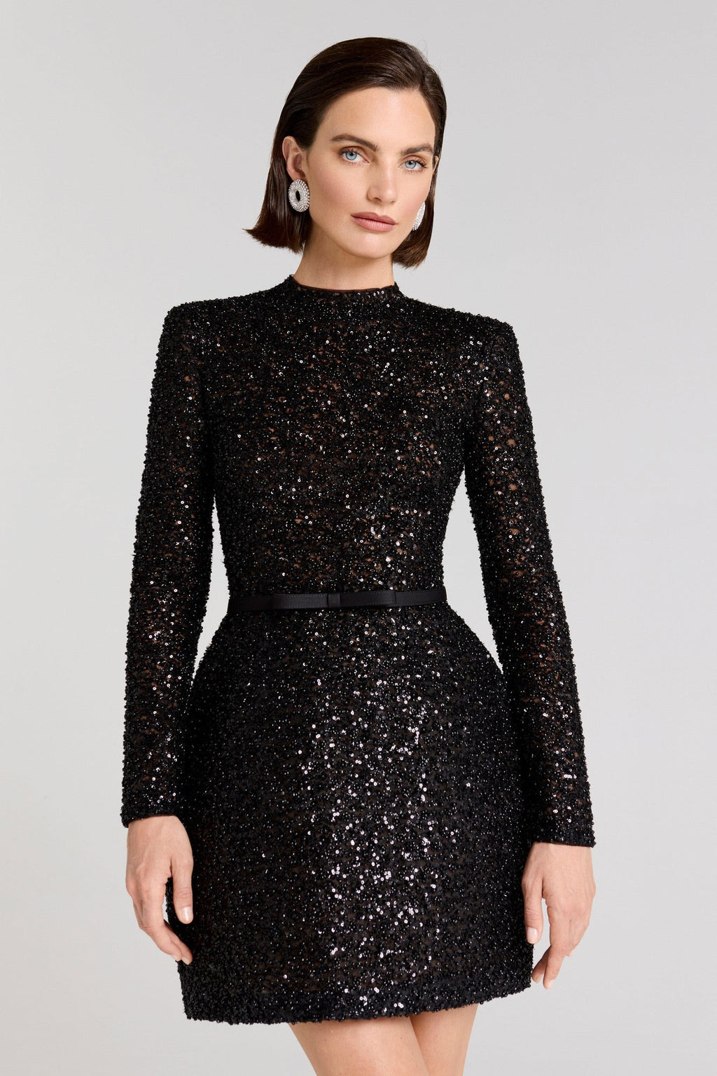 Nadine Merabi Edie Black Dress