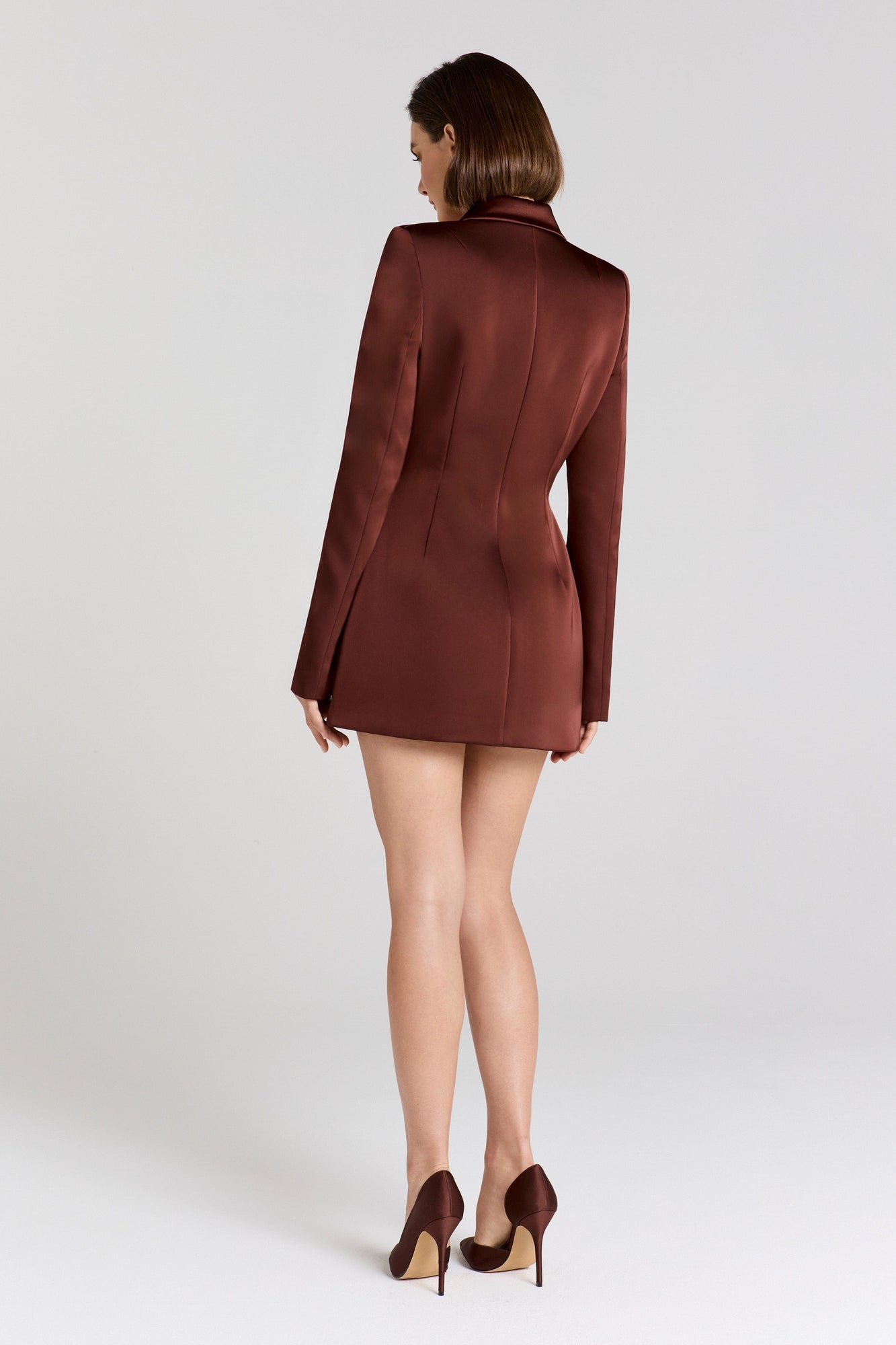 Nadine Merabi Monica Brown Dress