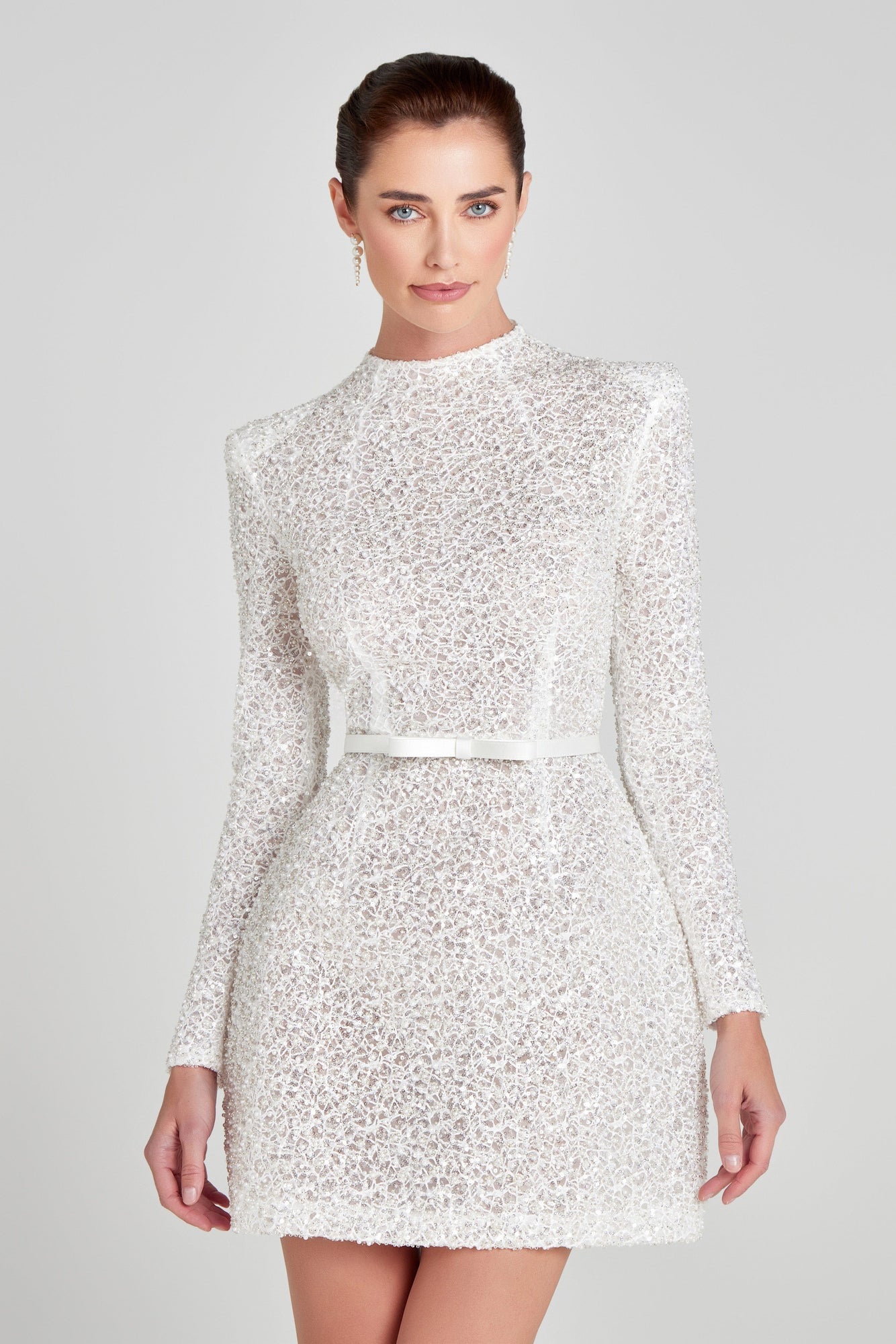 Nadine Merabi Edie White Dress