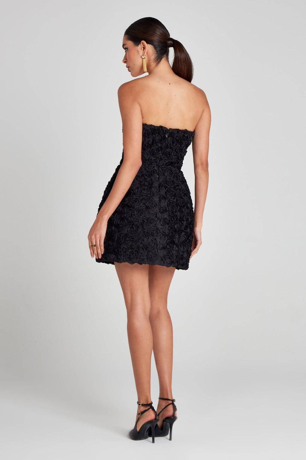 Nadine Merabi Maisy Black Dress