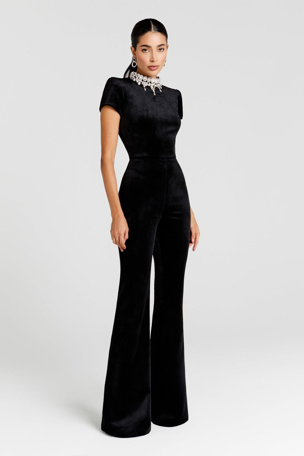 Nadine Merabi Black Regan Jumpsuit