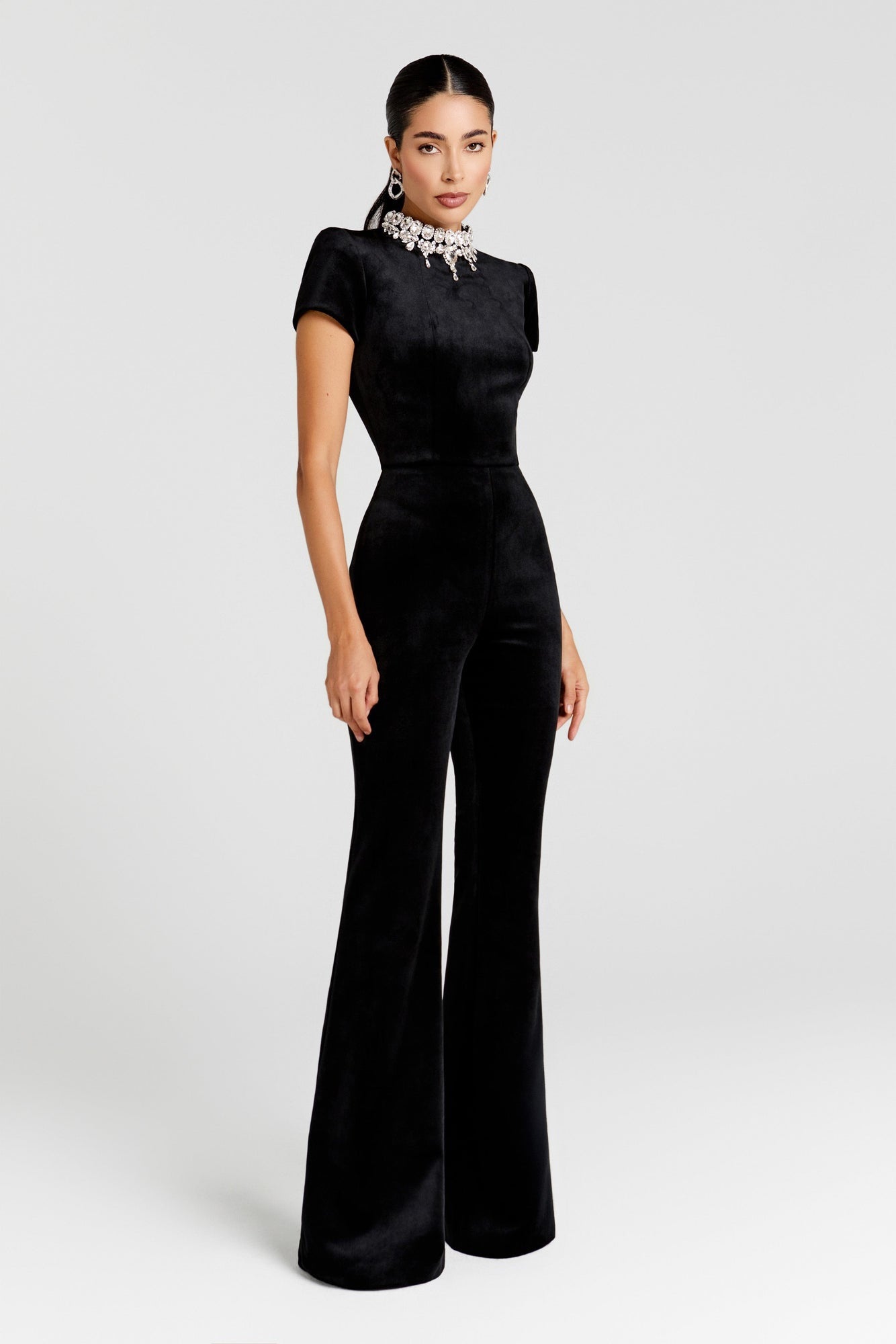 Nadine Merabi Black Regan Jumpsuit