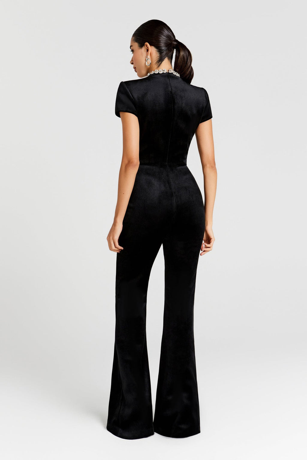 Nadine Merabi Black Regan Jumpsuit