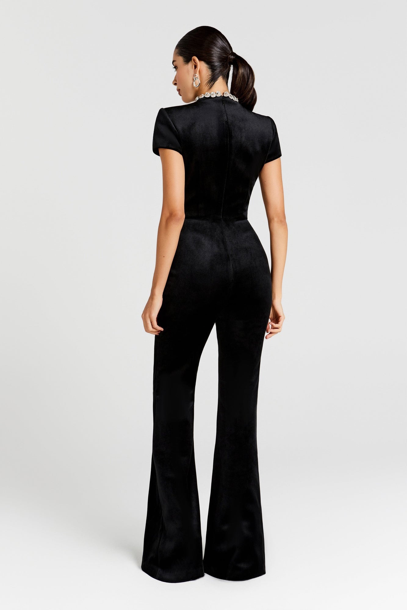 Nadine Merabi Black Regan Jumpsuit