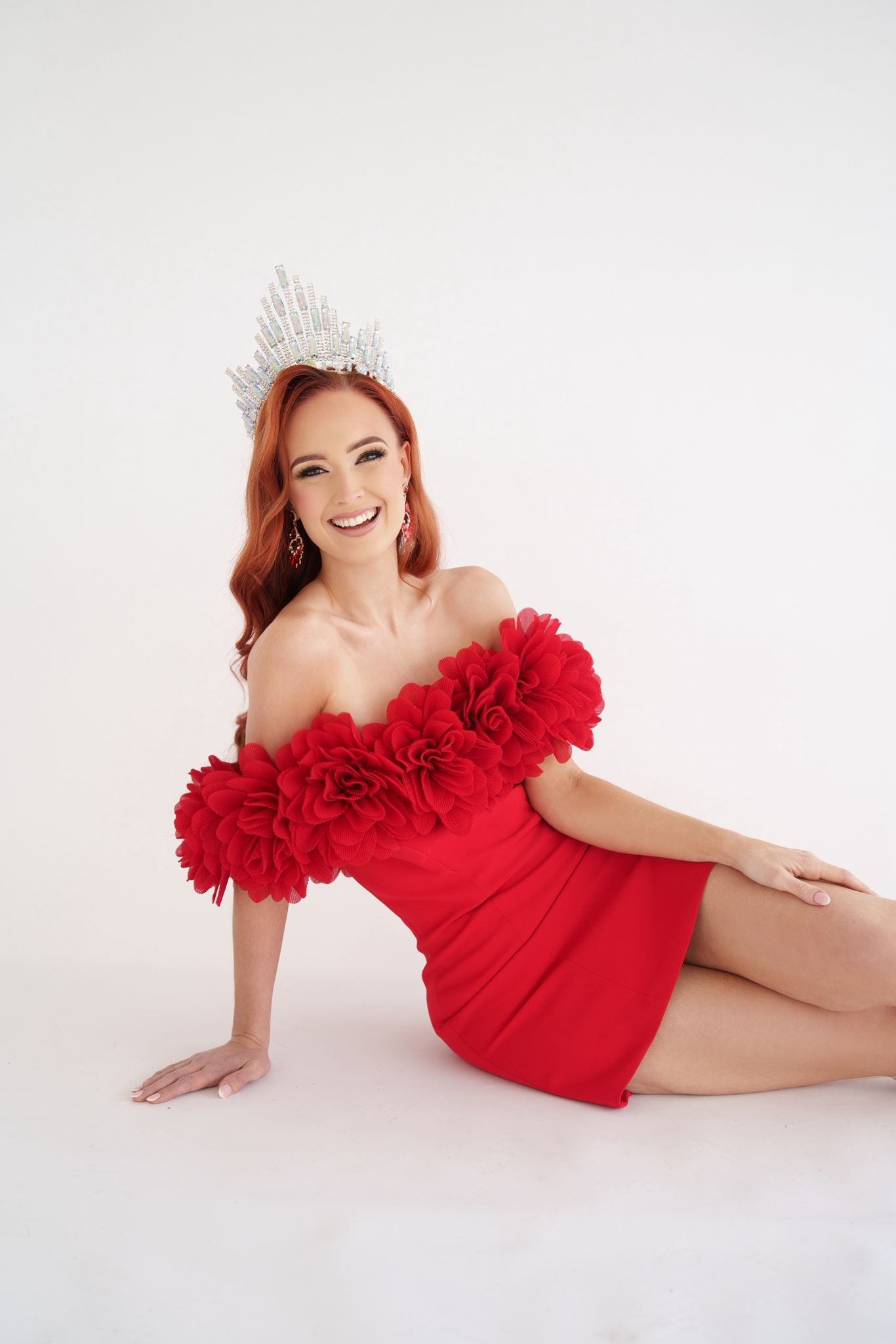 Nadine Merabi Renee Red Dress