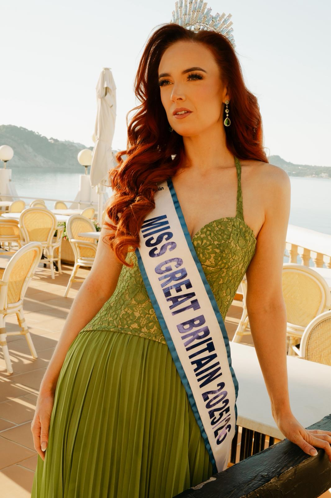 Ronja Emerald Corset Gown
