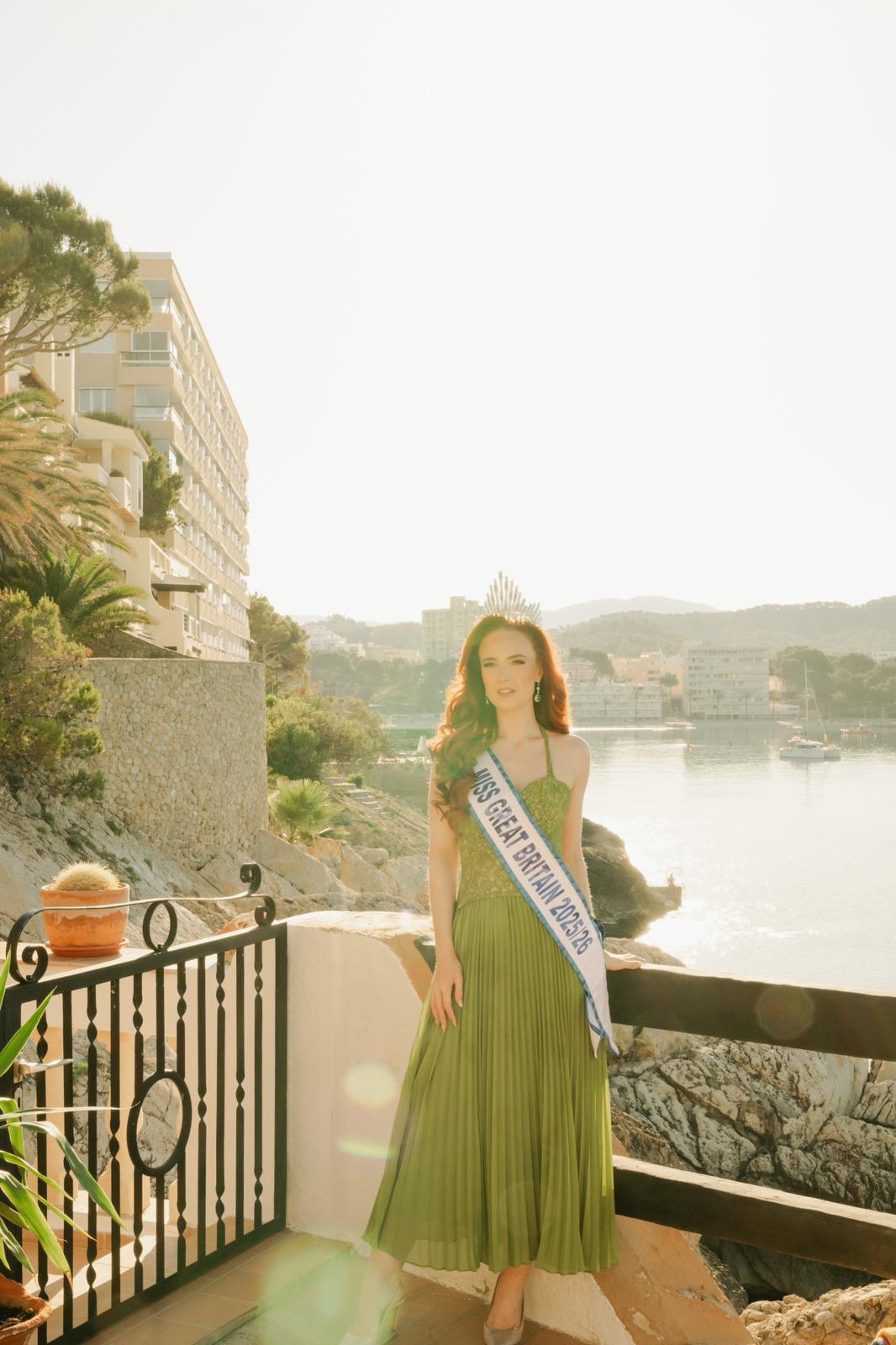 Ronja Emerald Corset Gown